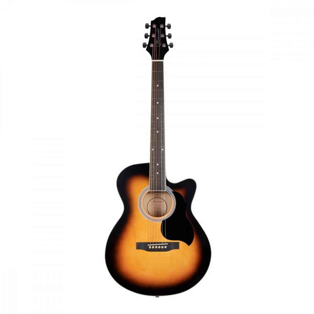 Granada GL113O-C Cut-Away Vintage Sunburst Gloss Acoustic Guitar
