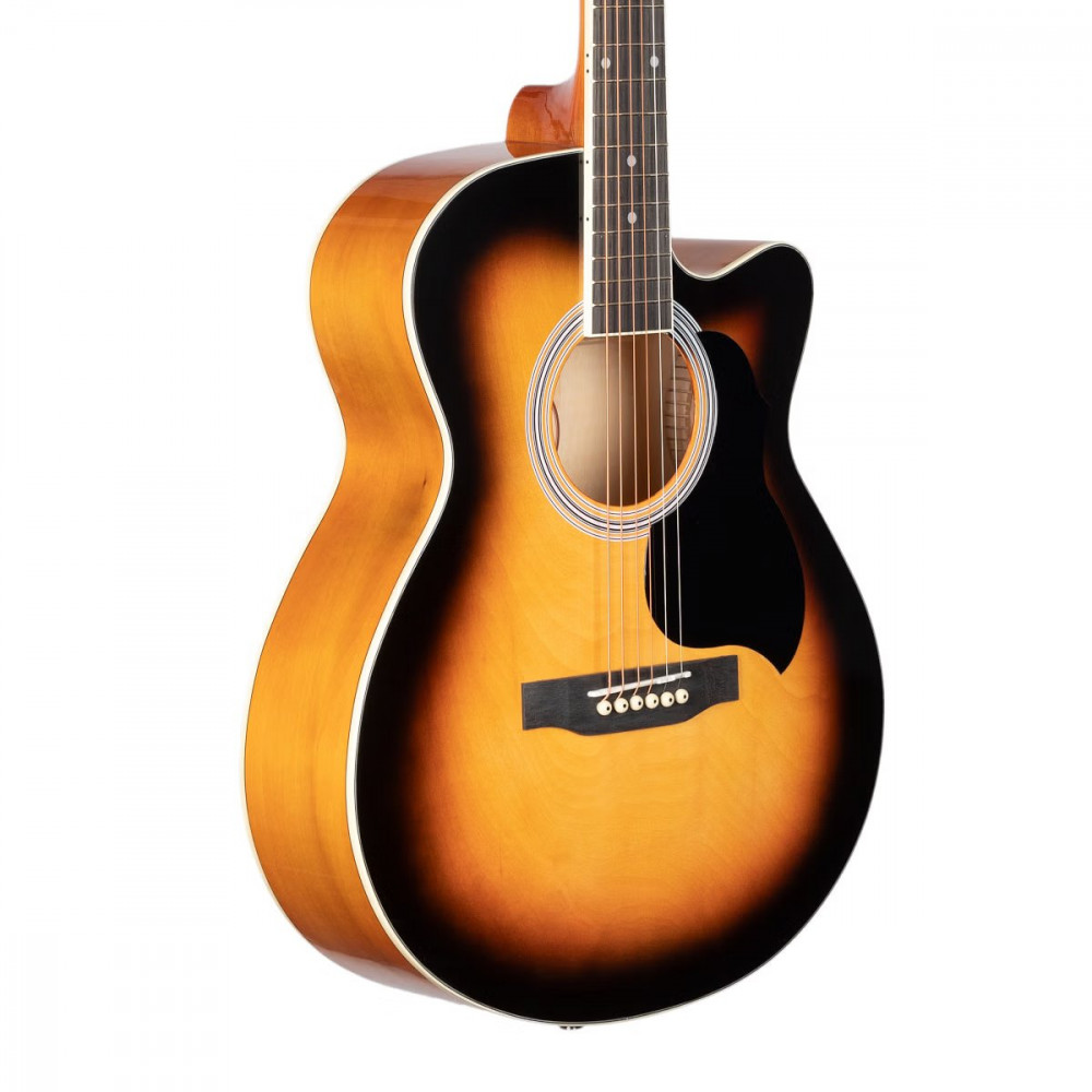 Granada GL113O-C Cut-Away Vintage Sunburst Gloss Acoustic Guitar