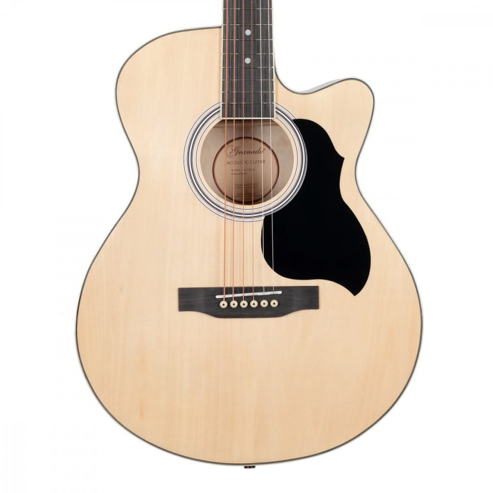 Granada GL113O-C Cut-Away Natural Gloss Acoustic Guitar