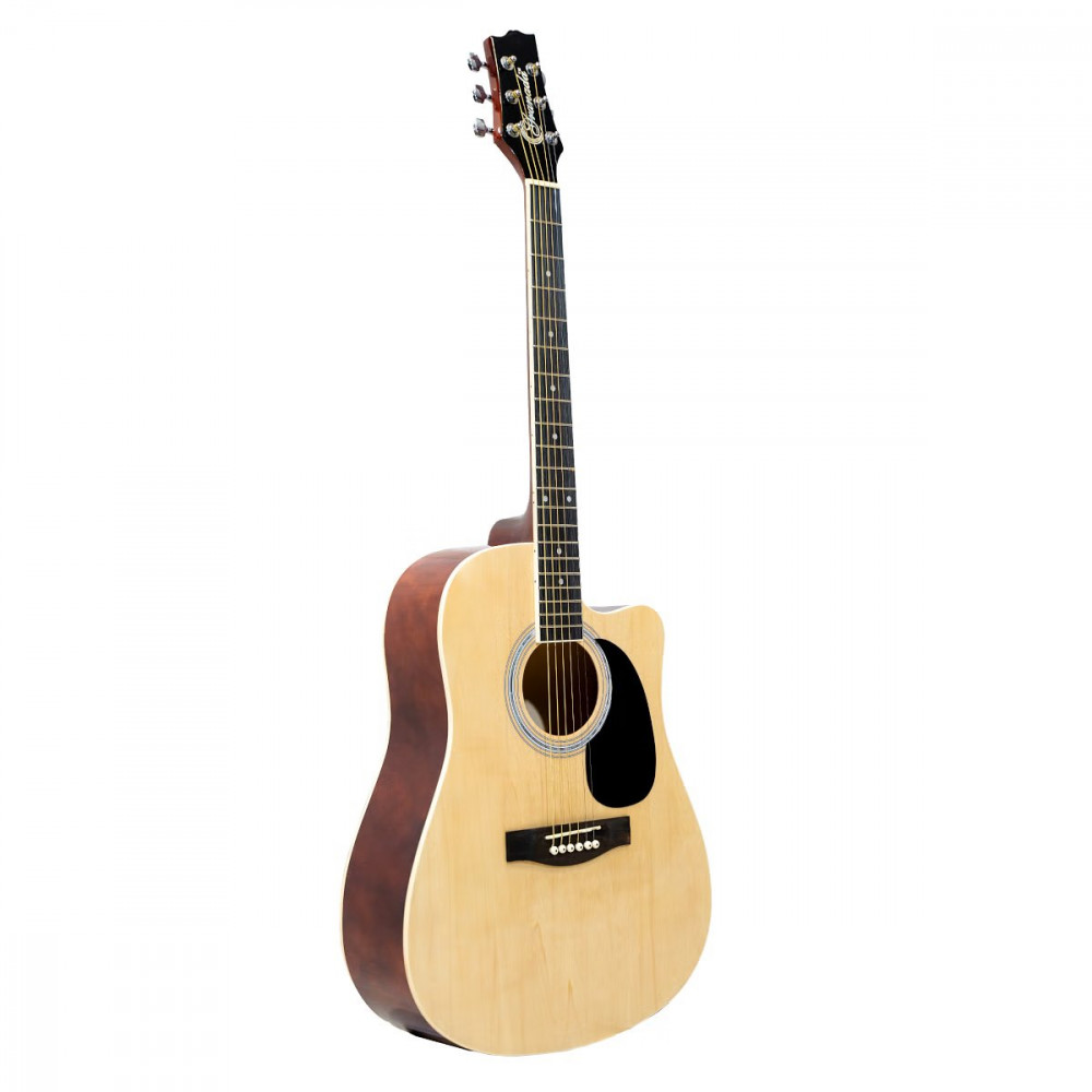 Granada GL114D-C-F Dreadnought Natural Acoustic Guitar