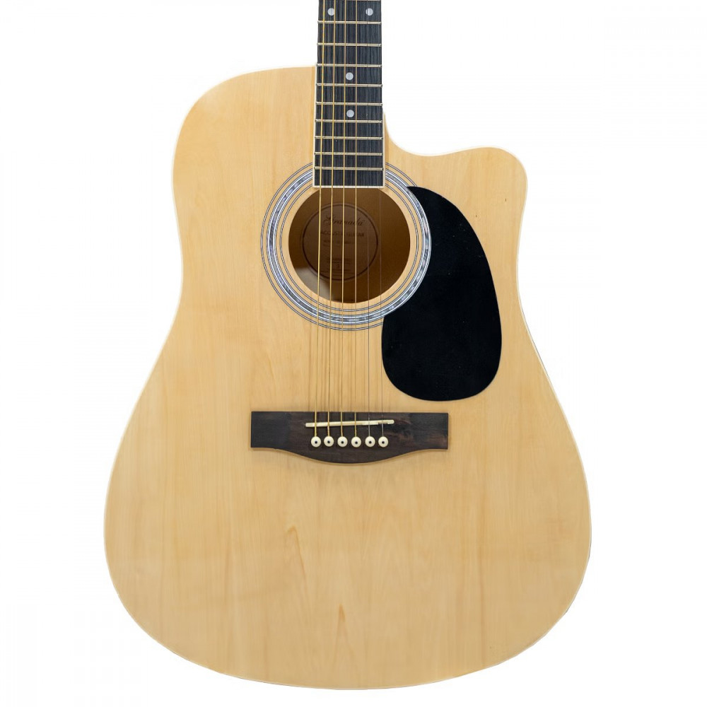 Granada GL114D-C-F Dreadnought Natural Acoustic Guitar