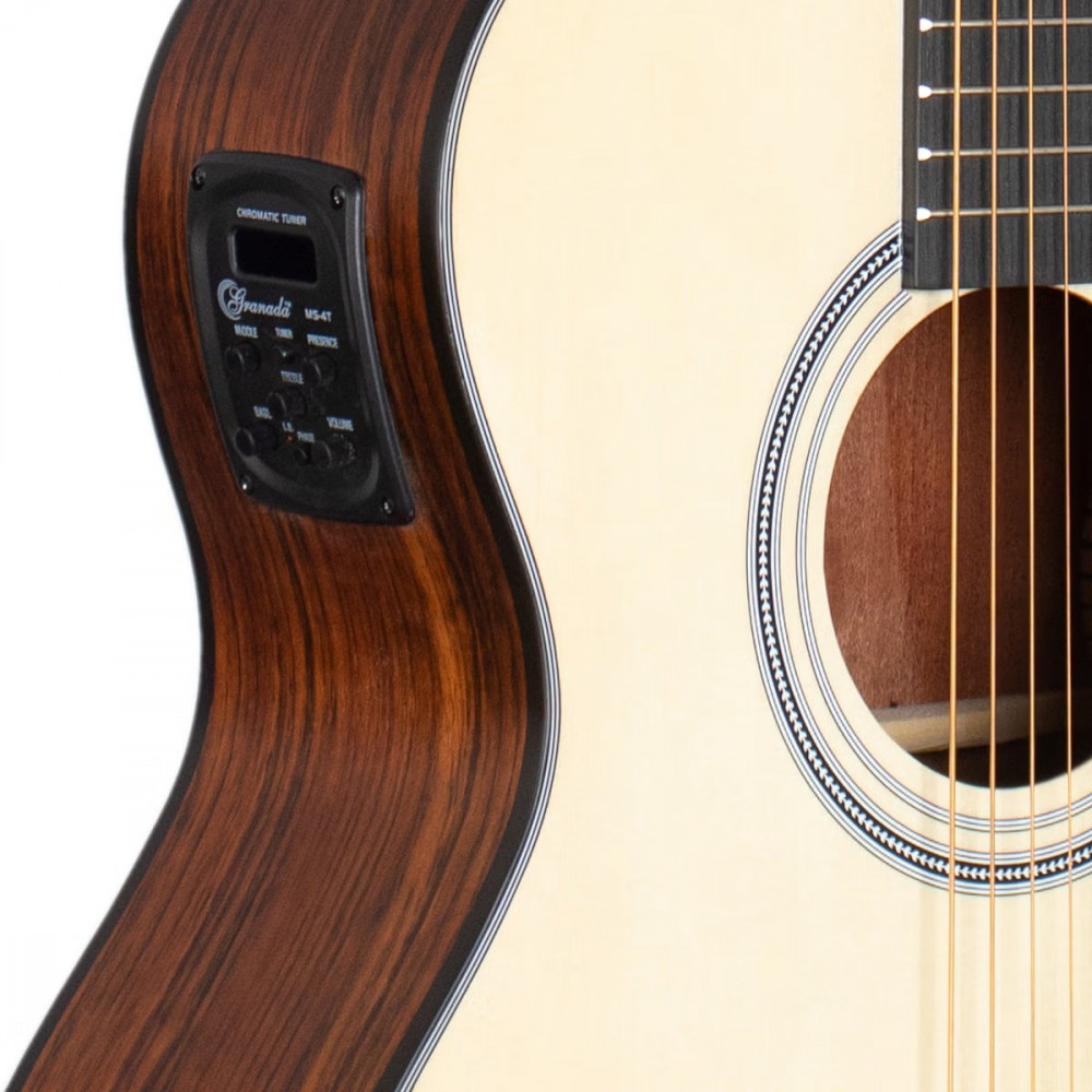 Granada GL242A-CEQ Cut-Away with EQ Natural Matt Acoustic Electric Guitar