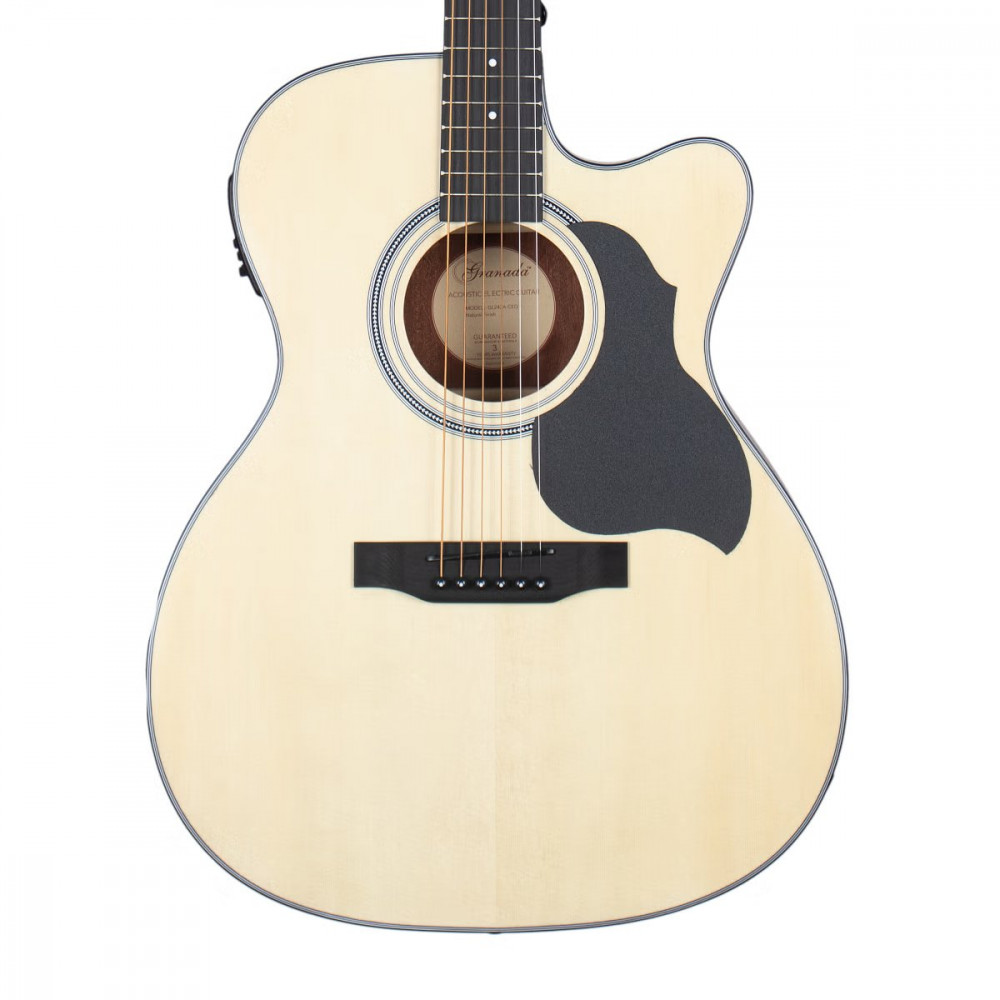 Granada GL242A-CEQ Cut-Away with EQ Natural Matt Acoustic Electric Guitar