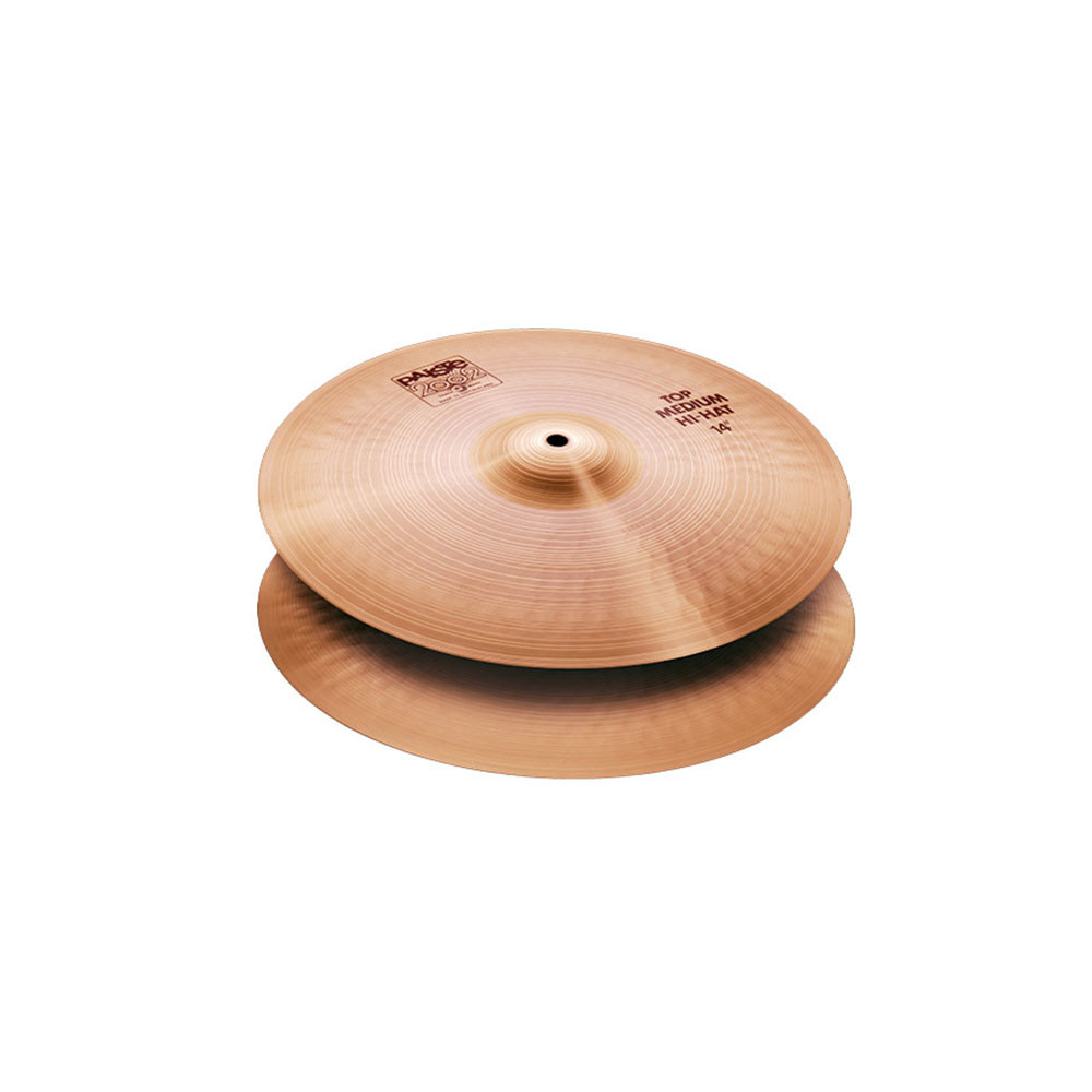 Paiste 0001063714 2002 Series 14" Medium Hi Hats Cymbal