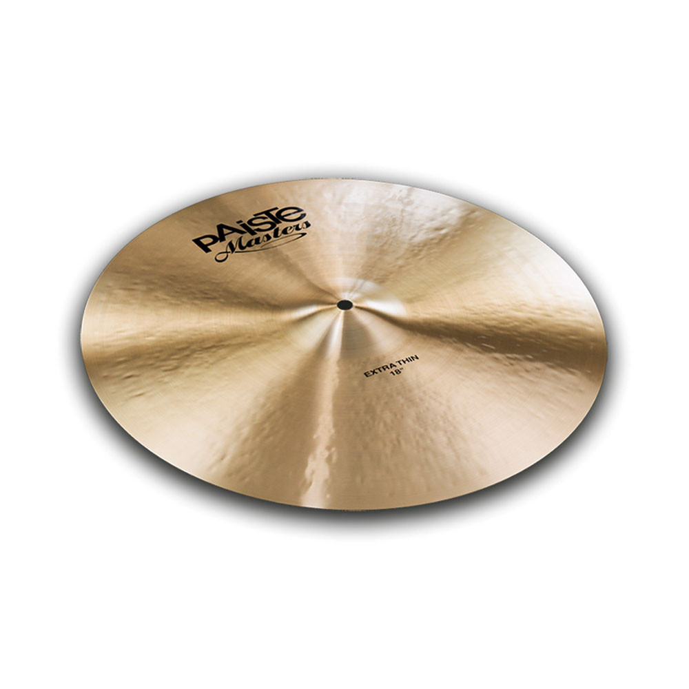 Paiste 0005501118 Master Series 18" Extra Thin Crash Cymbal