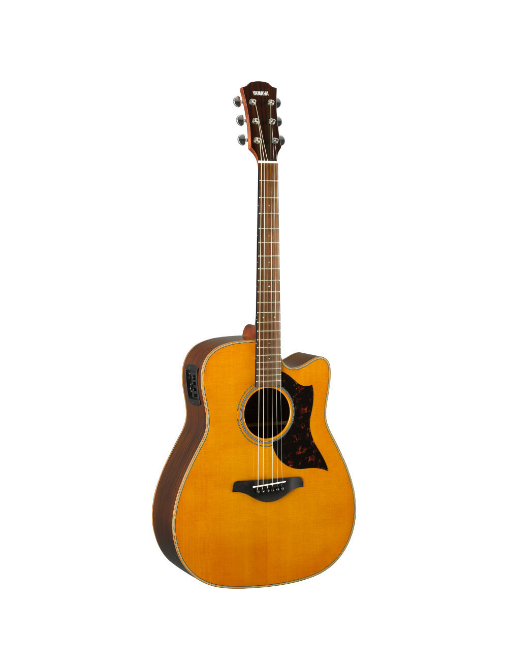 Yamaha A1R Traditional Western Cutaway Rosewood Vintage Natural Acoustic Guitar