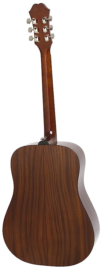 Epiphone EA10NACH1 DR 100 Mahogany Rosewood 6-string with Spruce Top Dreadnought Songmaker Natural Acoustic Guitar