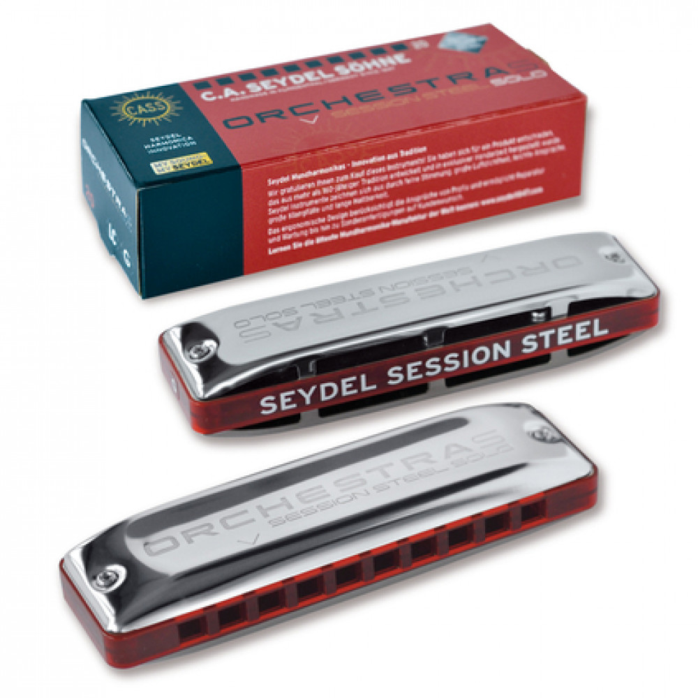 Seydel 10330LC Blues Orchestra S Session Steel Key LC Harmonica