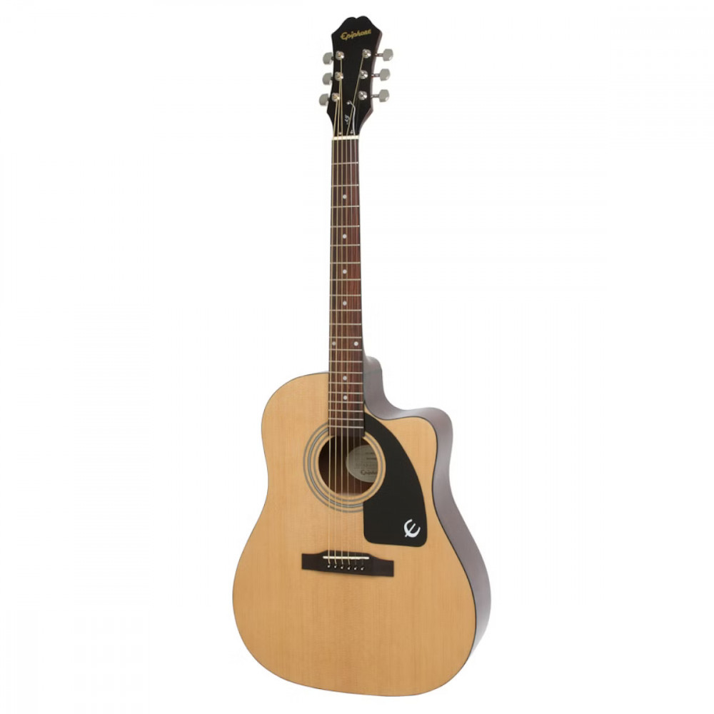 Epiphone EE21NACH1 J-15 EC Mahogany Jumbo Cutaway Natural Acoustic Guitar