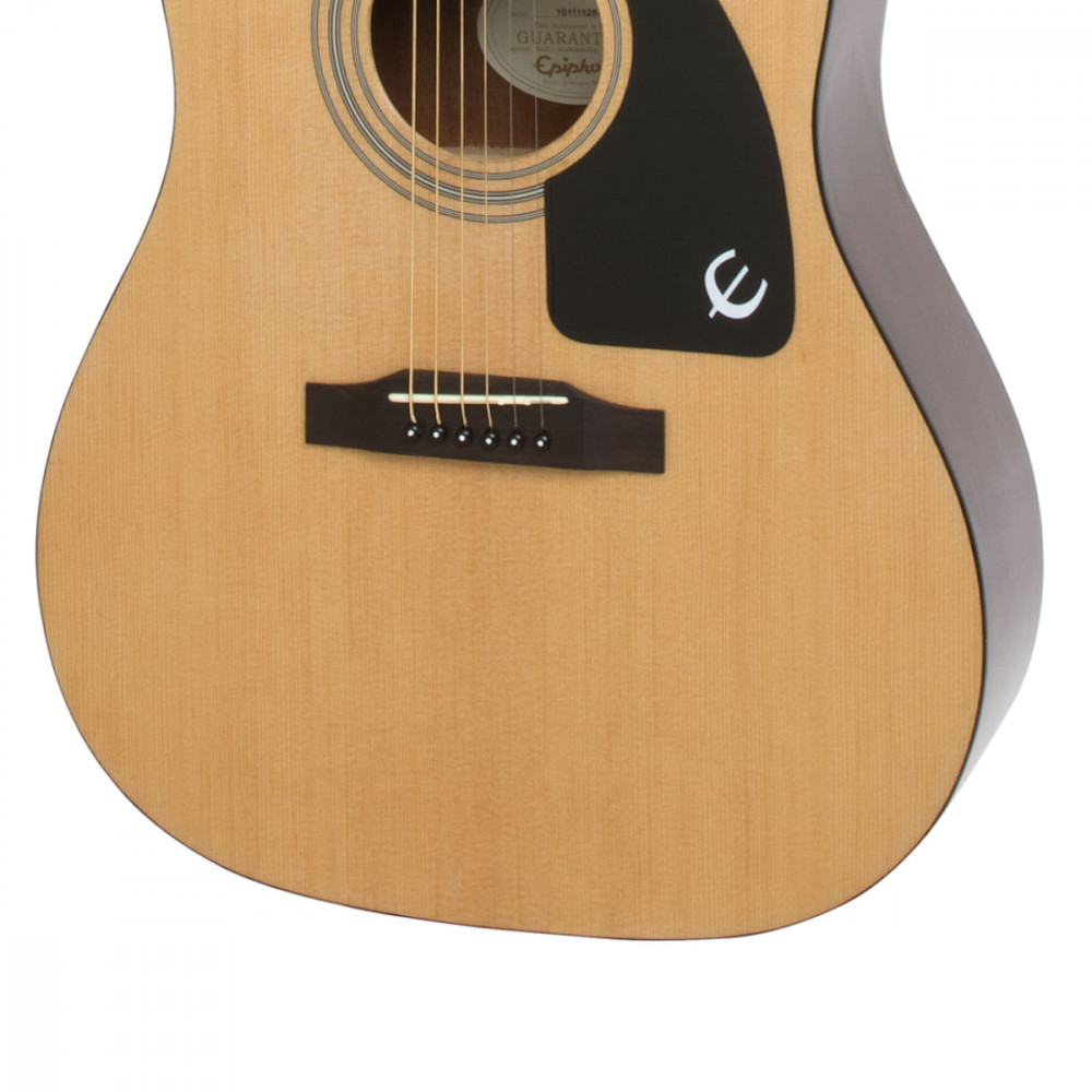 Epiphone EE21NACH1 J-15 EC Mahogany Jumbo Cutaway Natural Acoustic Guitar