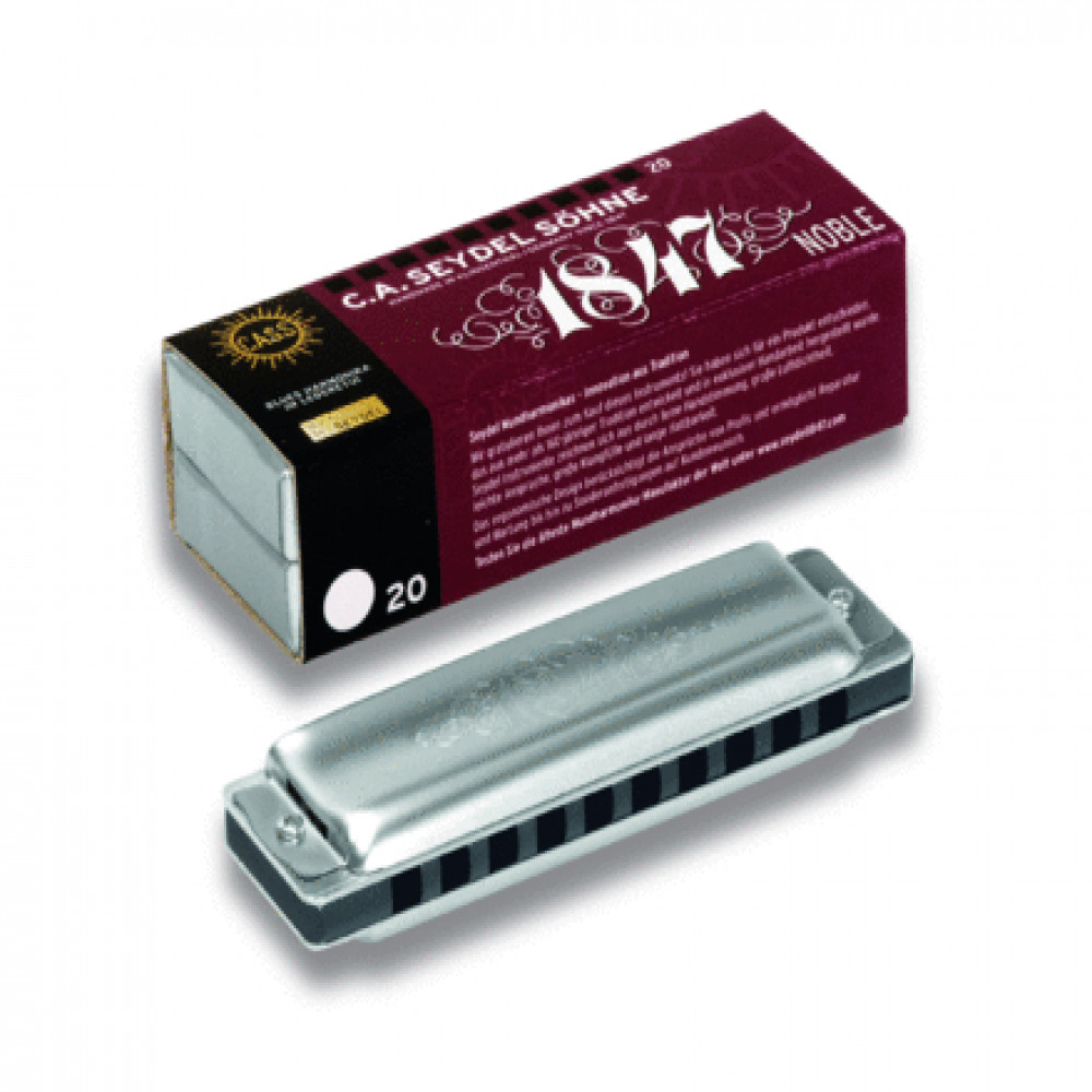 Seydel 16501G Blues 1847 Noble Key G Harmonica