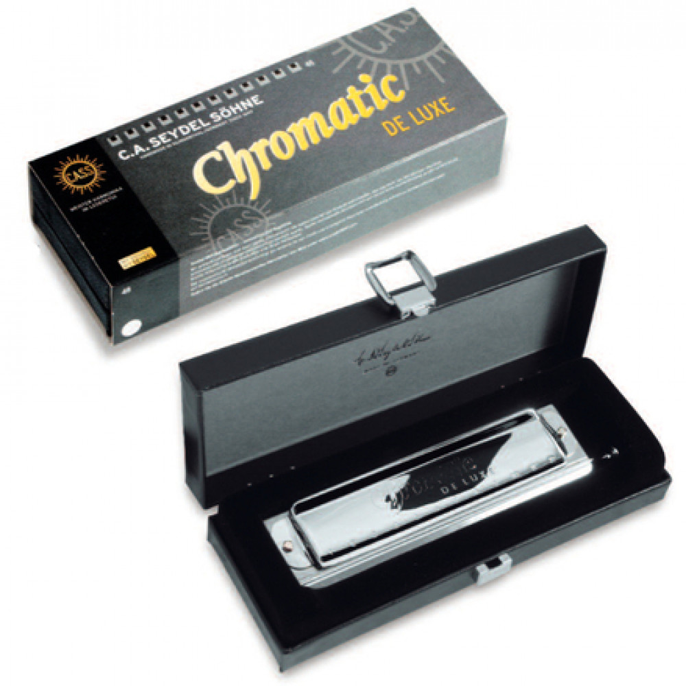 Seydel 51480C Chromatic De Luxe Key C Harmonica