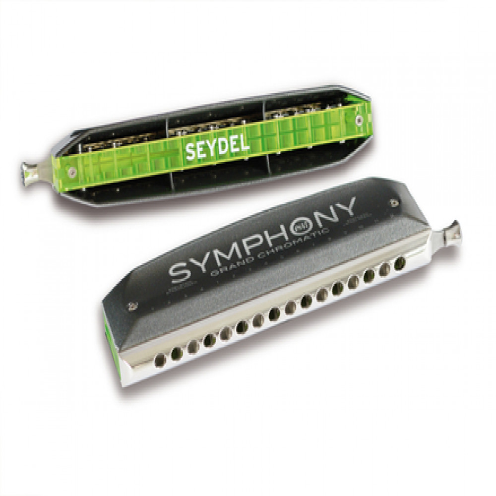 Seydel 54640C Symphony Grand Chromatic Acrylic Key C Harmonica