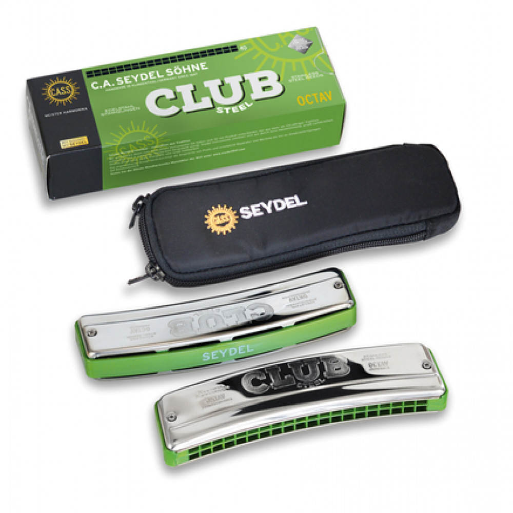 Seydel 31400Bb Octave Club Steel Key Bb Harmonica