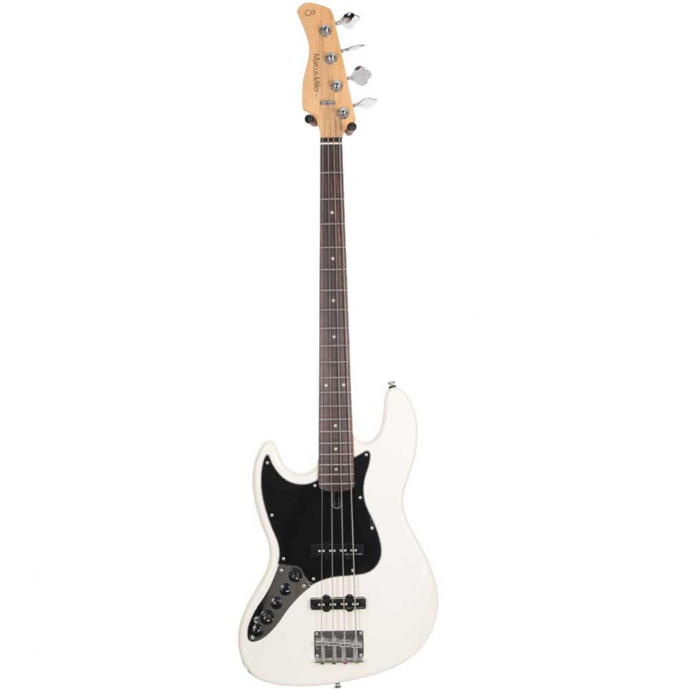 Sire V3-4 LH AWH V3 Series 4 String Antique White Lefty Electric Bass Guitar