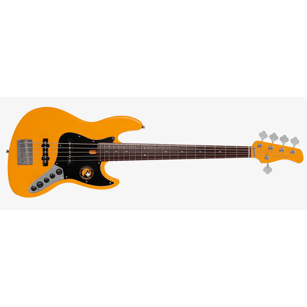 Sire V3-5 ORG V3 Series 5 String Orange Electric Bass Guitar