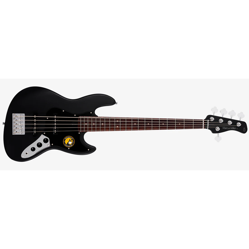 Sire V3P-5 BKS V3 Series Passive 5 String Black Electric Bass Guitar