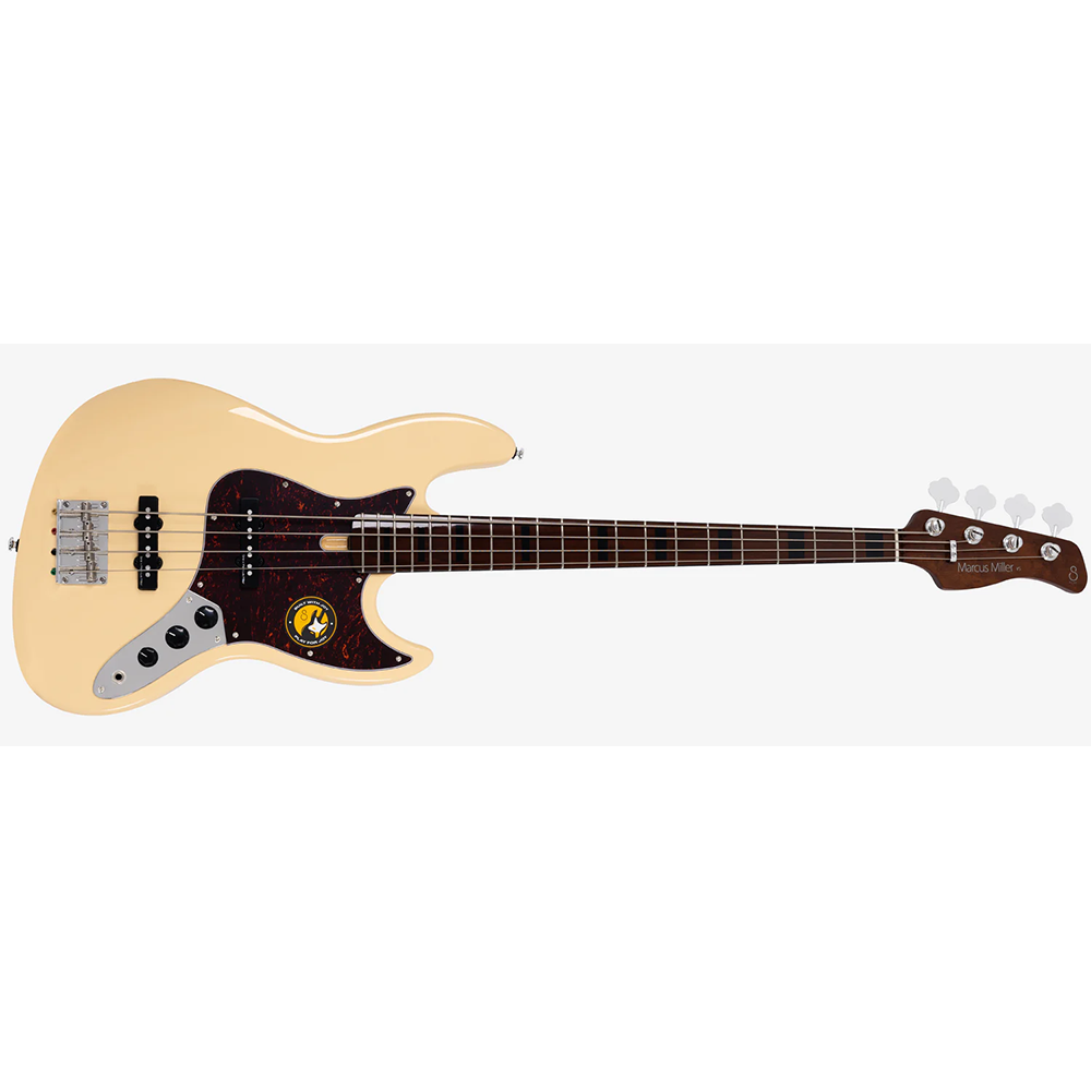 Sire V5 Alder-4 VWH V5 Series 4 String Alder Vintage White Electric Bass Guitar