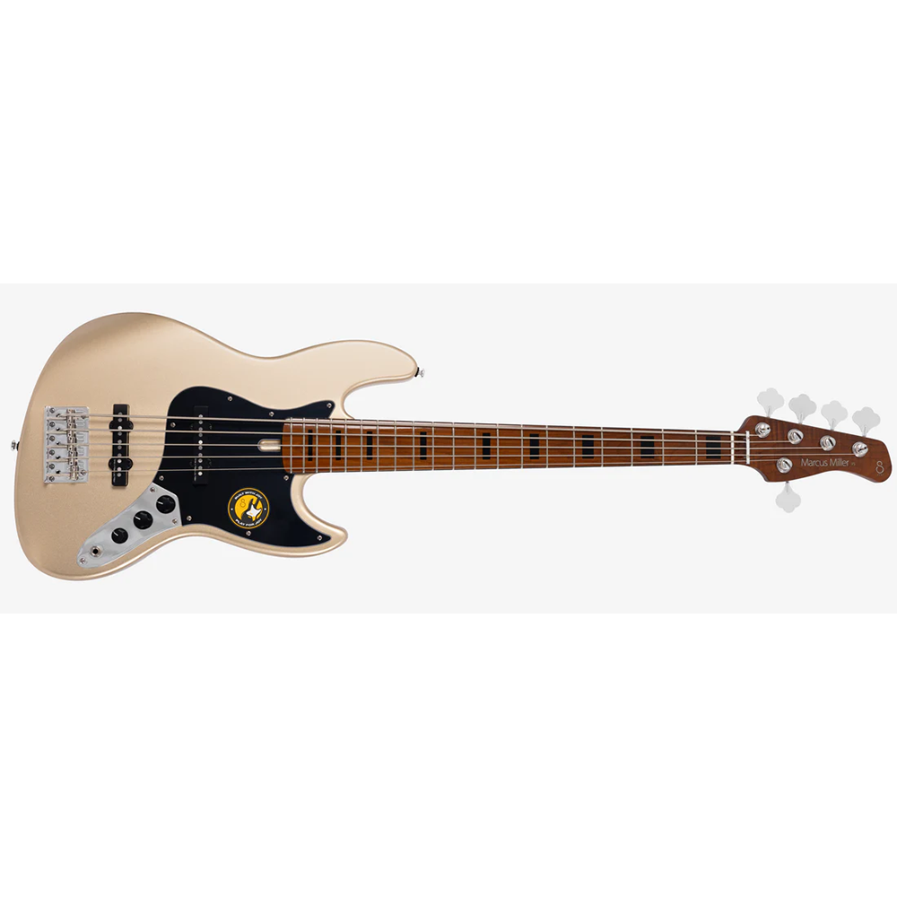 Sire V5 Alder-5 CGM V5 Series 5 String Alder Champagne Gold Metallic Electric Bass Guitar