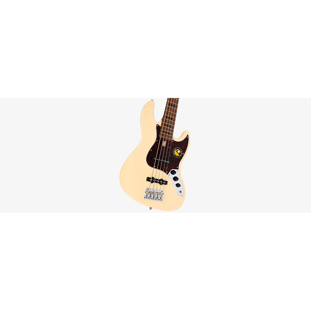 Sire V5 Alder-5 VWH V5 Series 5 String Alder Vintage White Electric Bass Guitar