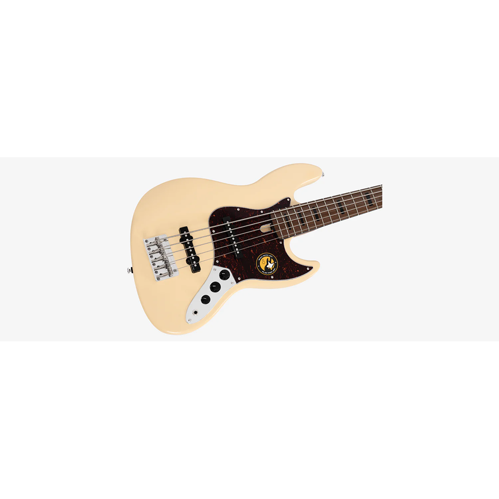 Sire V5 Alder-5 VWH V5 Series 5 String Alder Vintage White Electric Bass Guitar