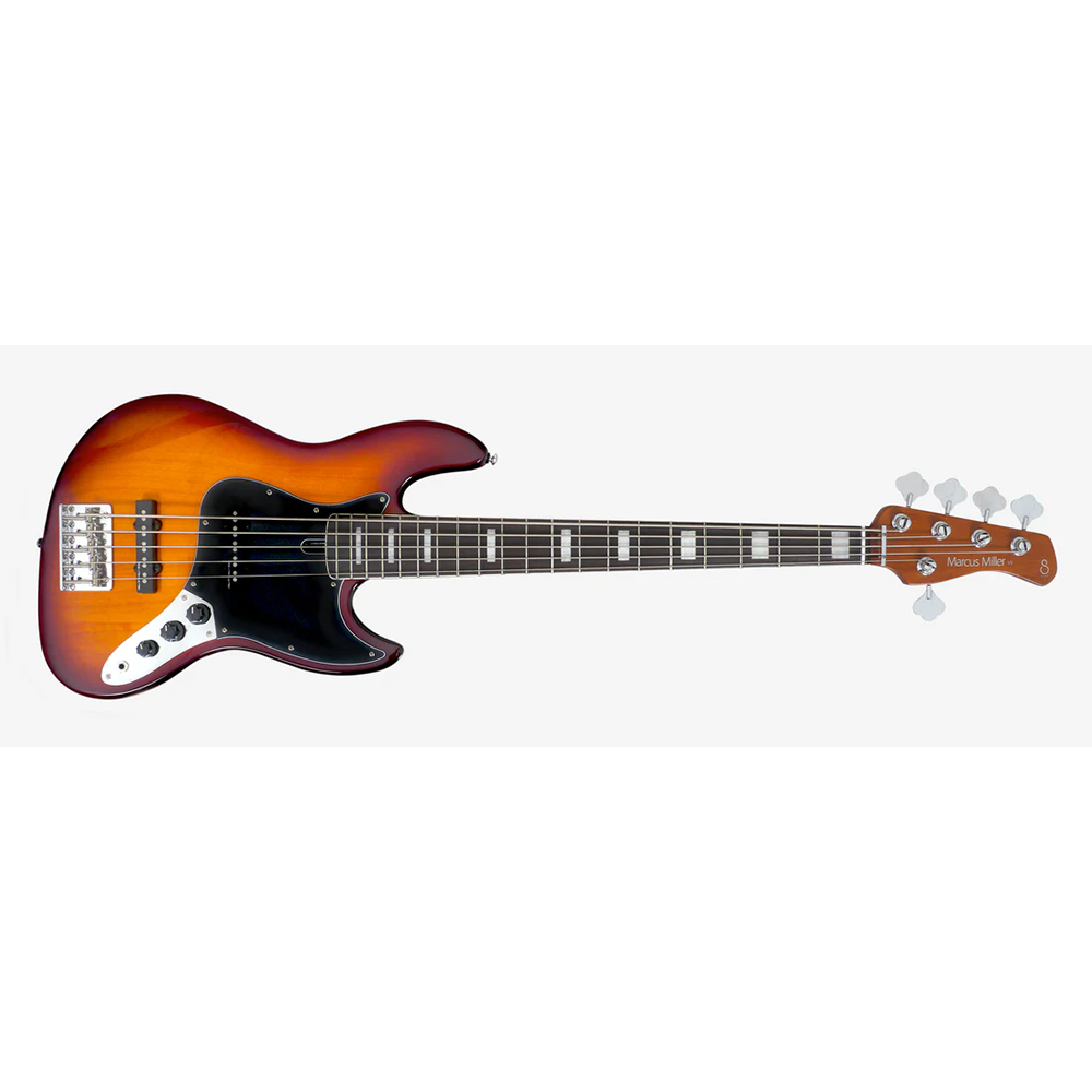 Sire V5R Alder-5 TS V5R Series 5 String Alder Tobacco Sunburst Electric Bass Guitar
