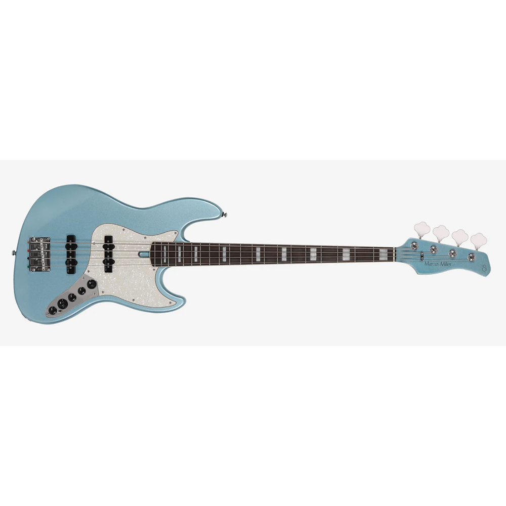 Sire V7 Alder-4 LPB V7 Series 4 String Alder Lake Placid Blue Electric Bass Guitar