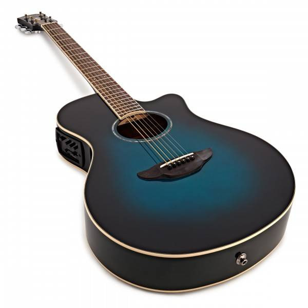 Yamaha APX600 APX Shape Rosewood Oriental Blue Burst Acoustic Guitar
