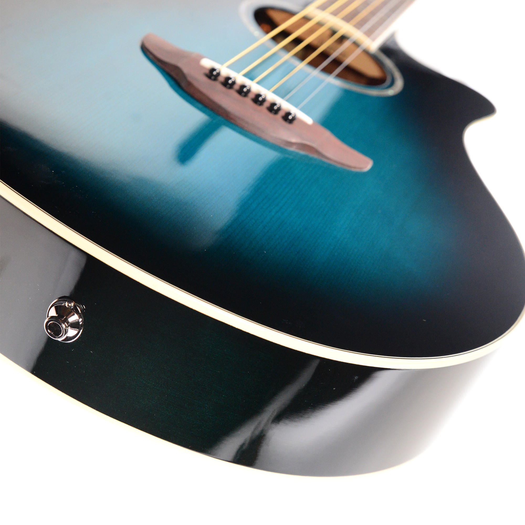 Yamaha APX600 APX Shape Rosewood Oriental Blue Burst Acoustic Guitar