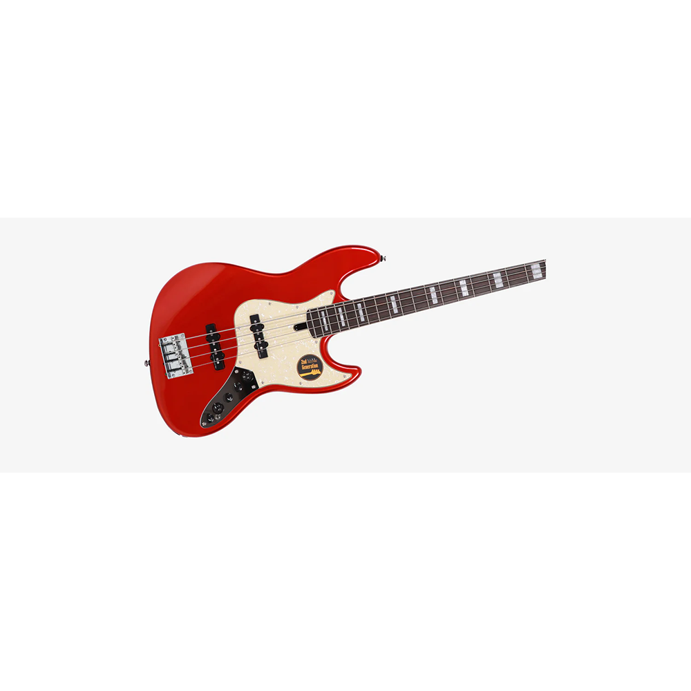 Sire V7 Alder-4 BMR V7 Series 4 String Alder Bright Metallic Red Electric Bass Guitar