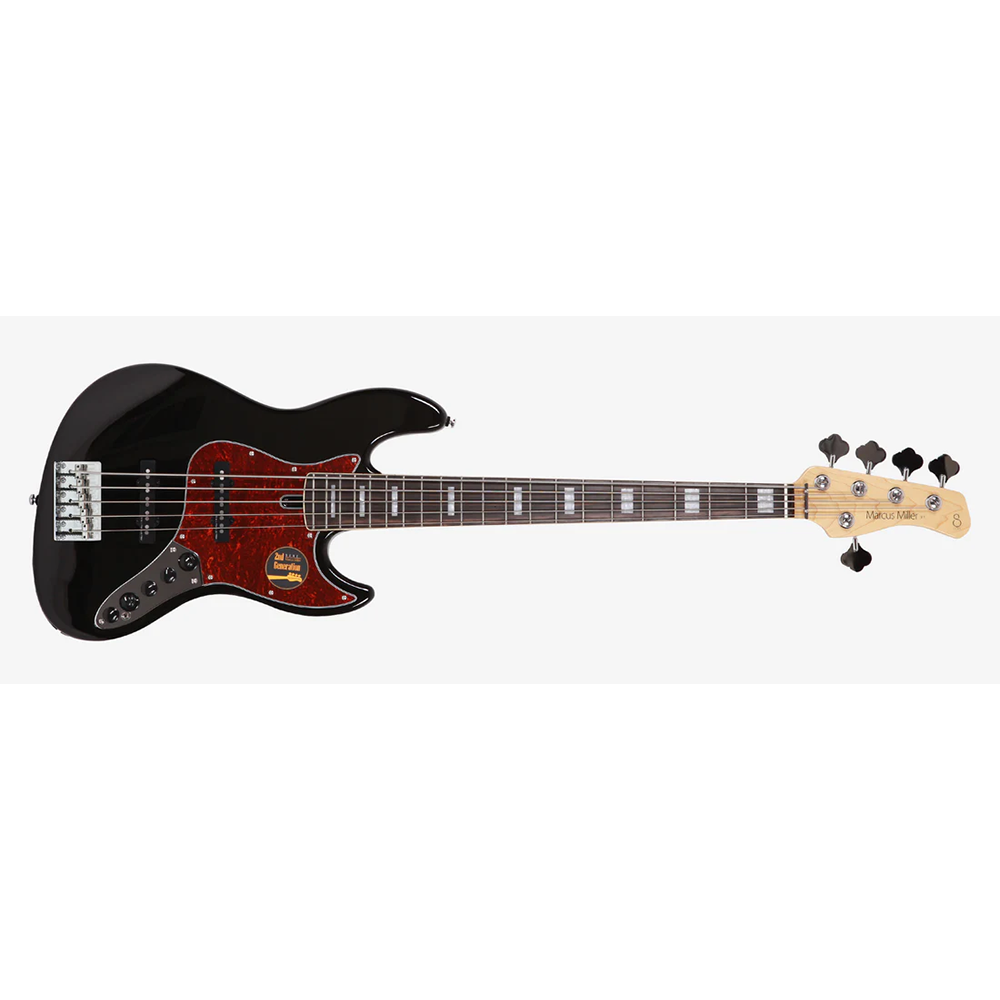 Sire V7 Alder-5 BK V7 Series 5 String Alder Black Electric Bass Guitar