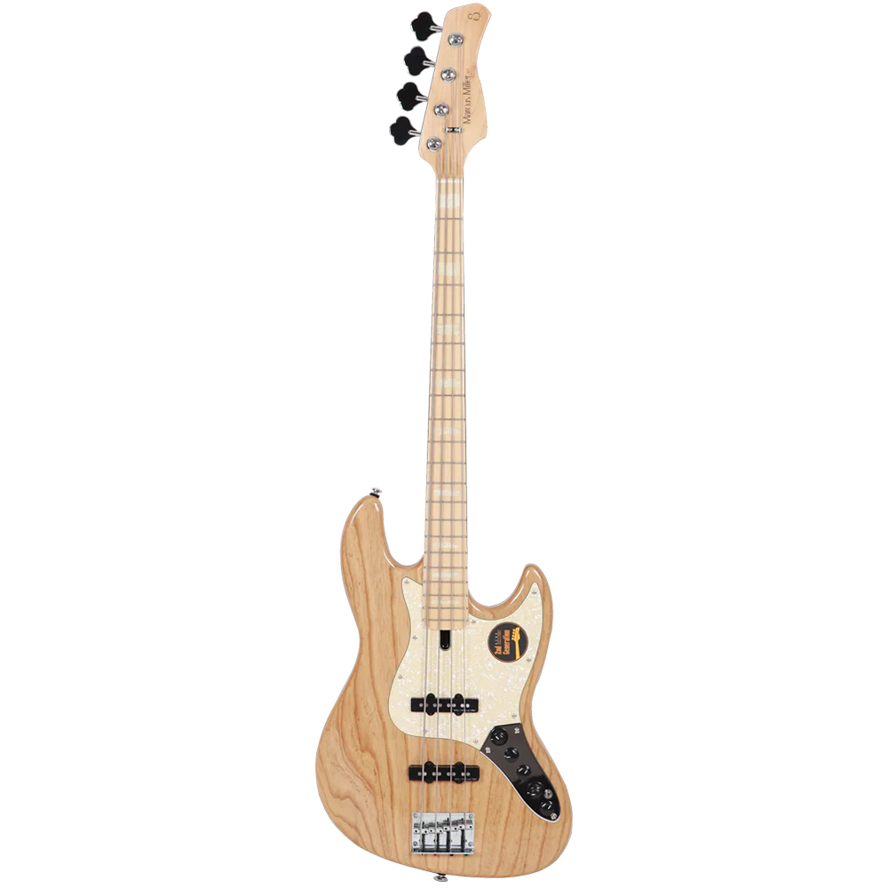 Sire V7 Swamp Ash-4 NT V7 Series 4 String Swamp Ash Natural Electric Bass Guitar