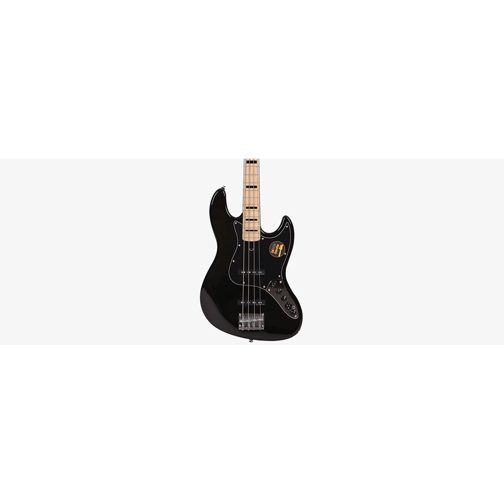 Sire V7 Vintage Alder-4 BK V7 Vintage Series 4 String Alder Black Electric Bass Guitar