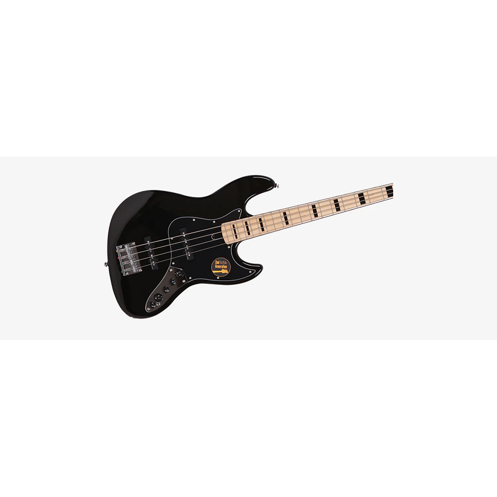 Sire V7 Vintage Alder-4 BK V7 Vintage Series 4 String Alder Black Electric Bass Guitar