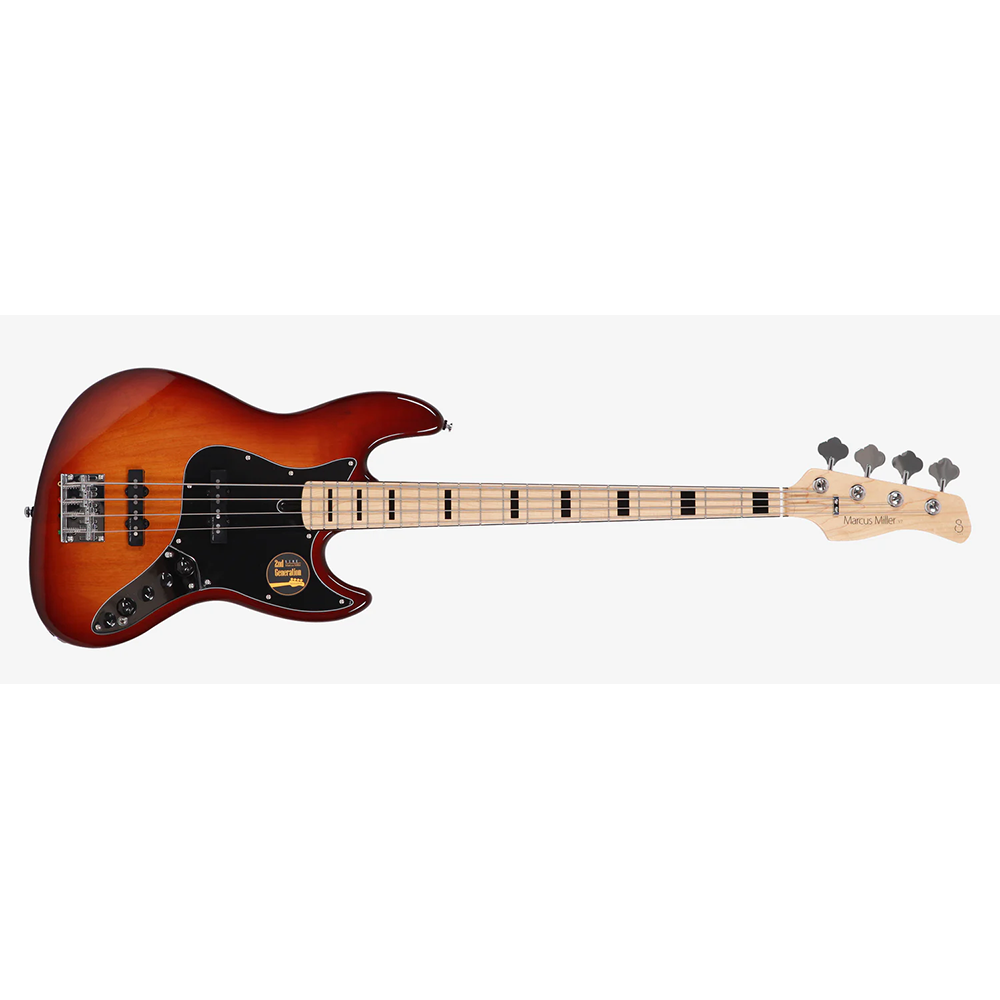 Sire V7 Vintage Alder-4 TS V7 Vintage Series 4 String Alder Tobacco Sunburst Electric Bass Guitar