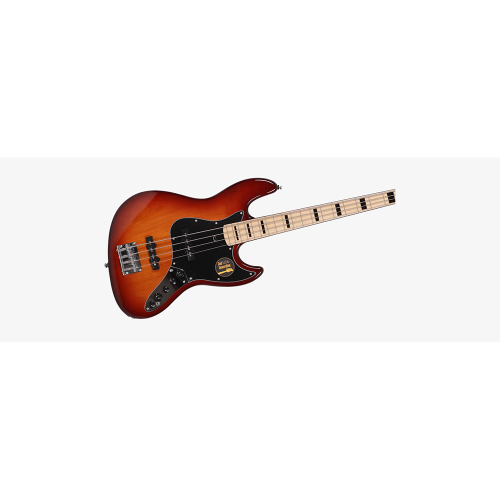 Sire V7 Vintage Alder-4 TS V7 Vintage Series 4 String Alder Tobacco Sunburst Electric Bass Guitar