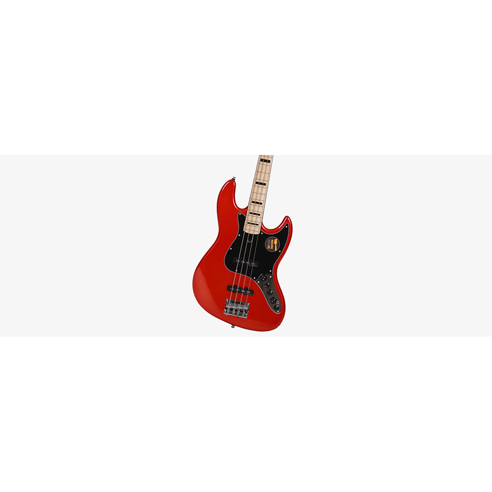 Sire V7 Vintage Alder-4 BMR V7 Vintage Series 4 String Alder Bright Metallic Red Electric Bass Guitar