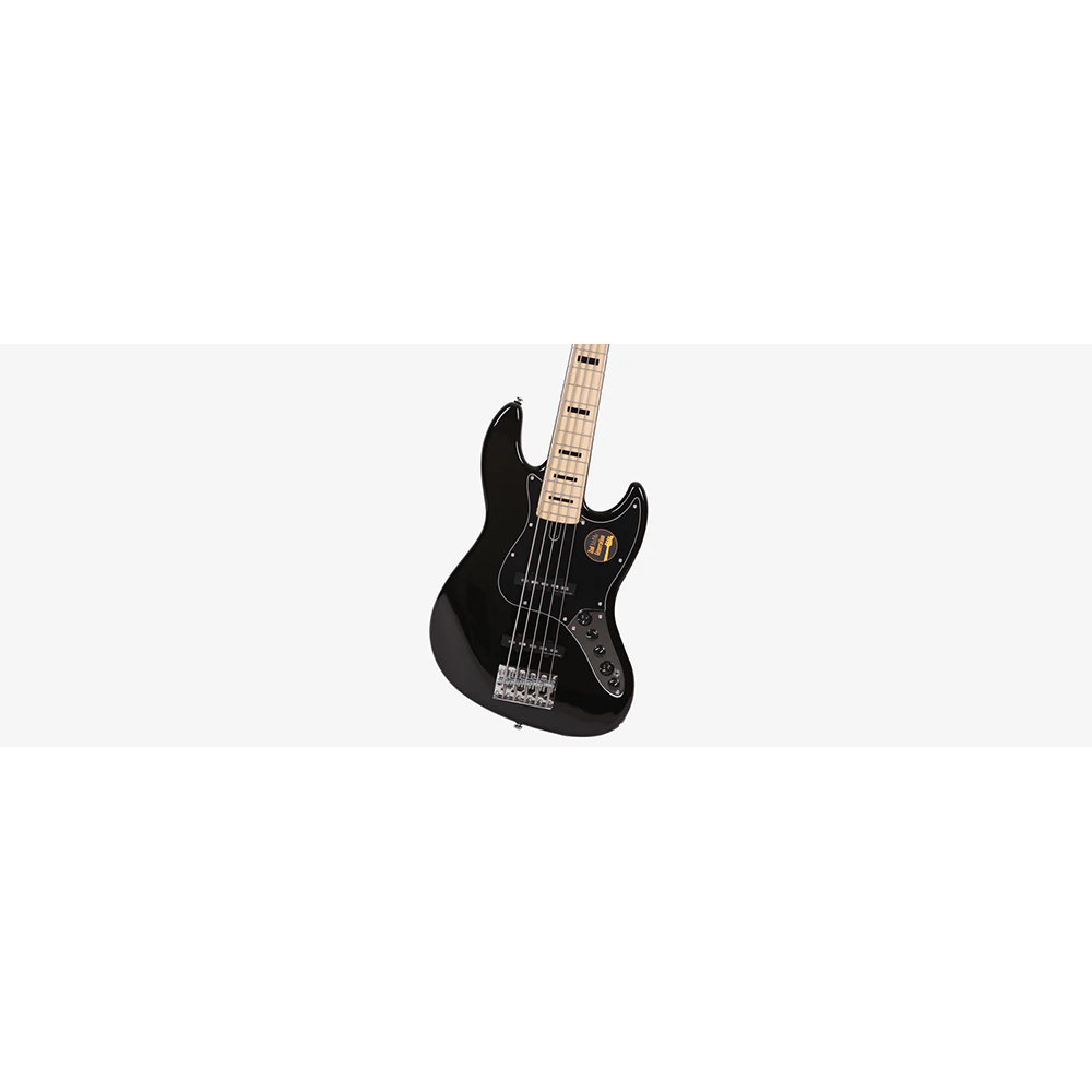 Sire V7 Vintage Alder-5 BK V7 Vintage Series 5 String Alder Black Electric Bass Guitar