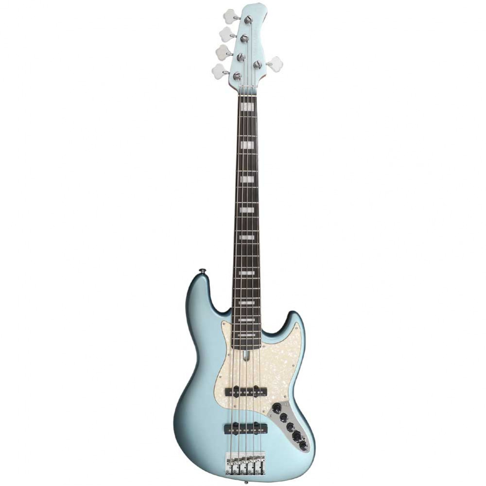 Sire V7 Vintage Alder-5 LPB V7 Vintage Series 5 String Alder Lake Placid Blue Electric Bass Guitar
