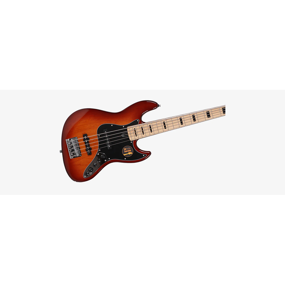 Sire V7 Vintage Alder-5 TS V7 Vintage Series 5 String Alder Tobacco Sunburst Electric Bass Guitar