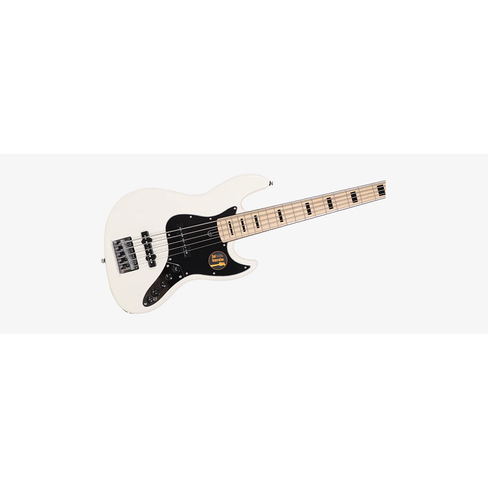 Sire V7 Vintage Alder-5 AWH V7 Vintage Series 5 String Alder Antique White Electric Bass Guitar