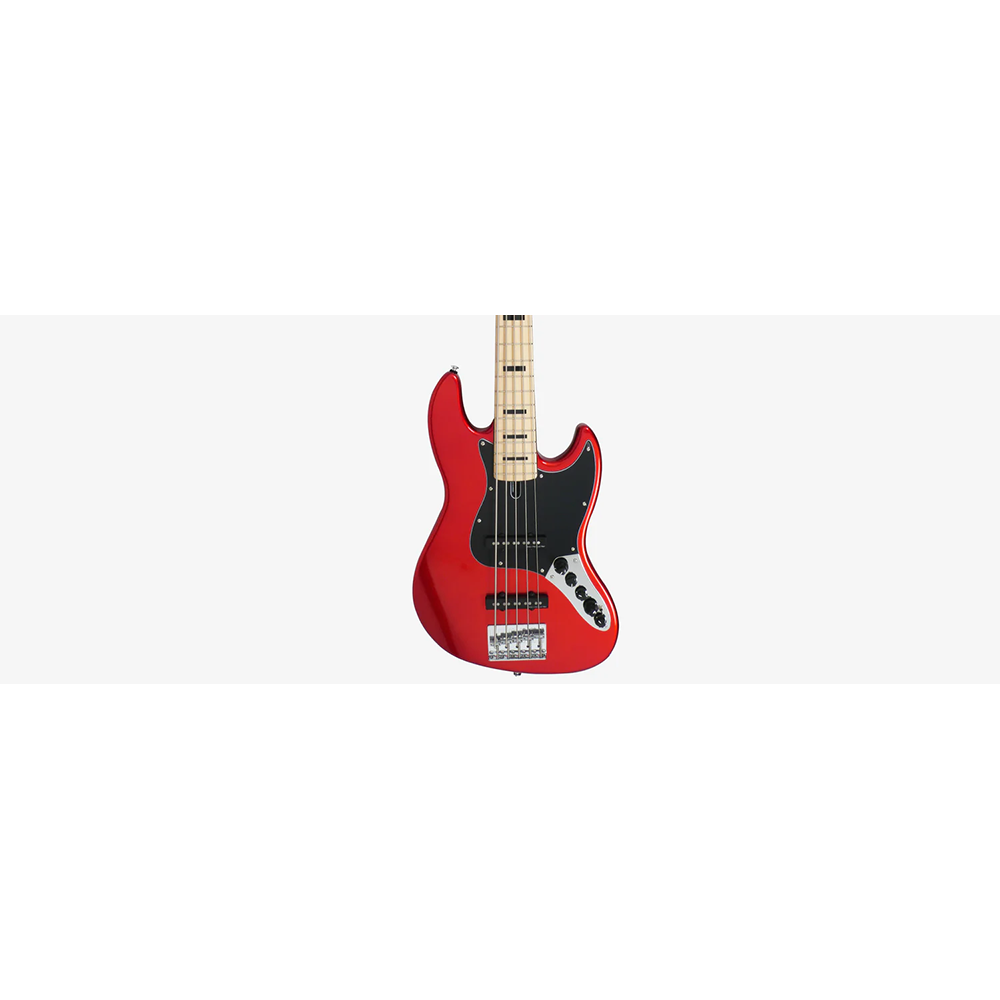 Sire V7 Vintage Alder-5 BMR V7 Vintage Series 5 String Alder Bright Metallic Red Electric Bass Guitar