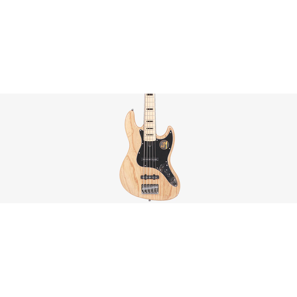 Sire V7 Vintage Swamp Ash-5 NT V7 Vintage Series 5 String Swamp Ash Natural Electric Bass Guitar