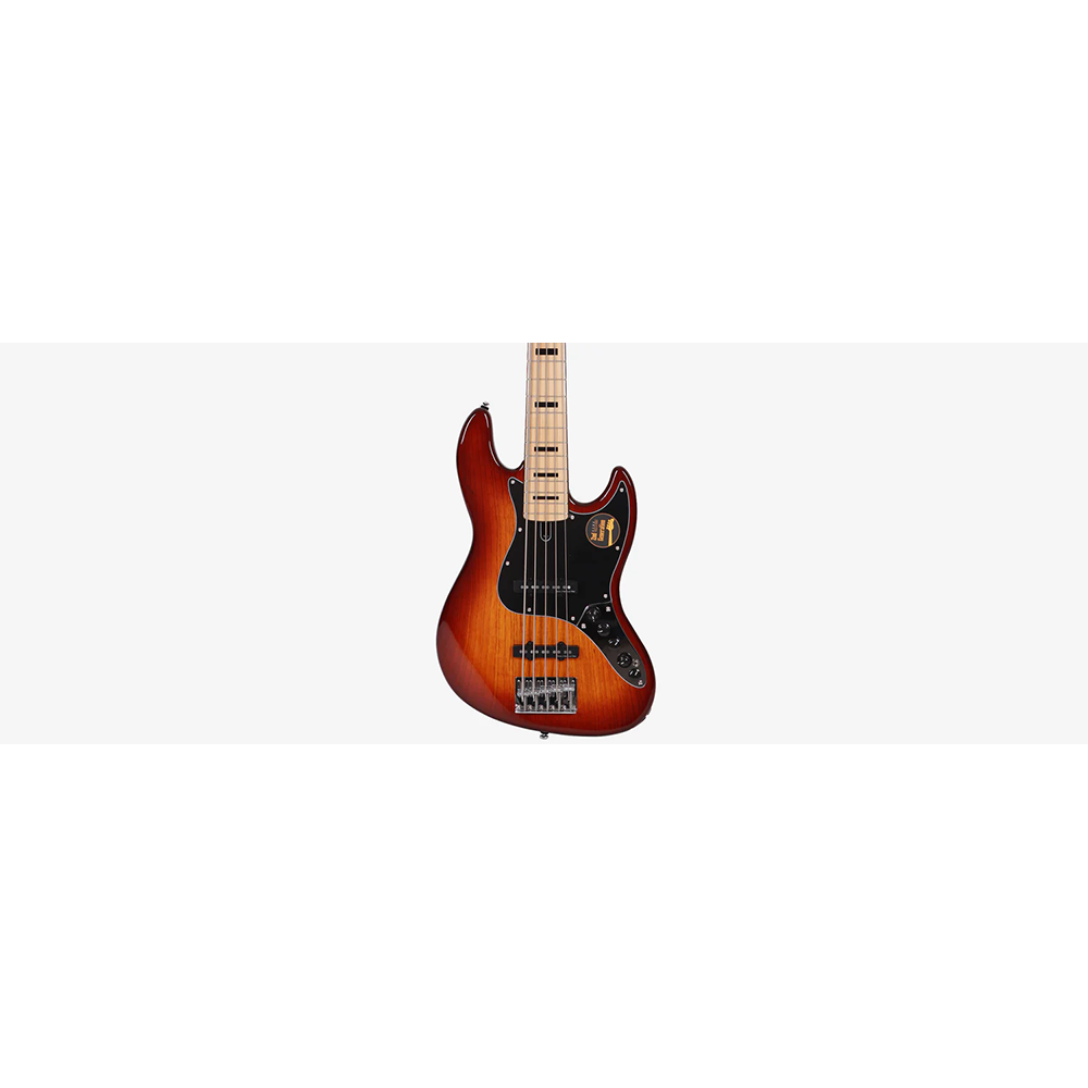 Sire V7 Vintage Swamp Ash-5 TS V7 Vintage Series 4 String Swamp Ash Tobacco Sunburst Electric Bass Guitar