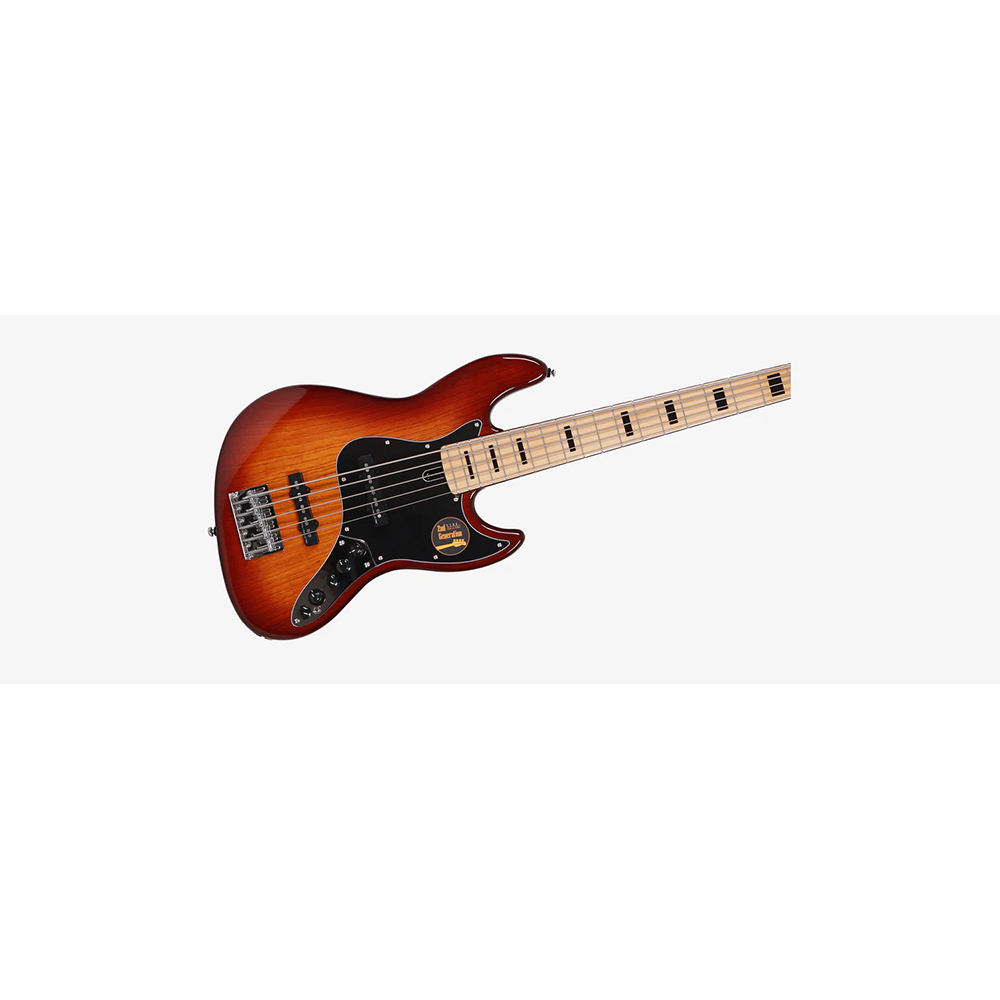 Sire V7 Vintage Swamp Ash-5 TS V7 Vintage Series 4 String Swamp Ash Tobacco Sunburst Electric Bass Guitar
