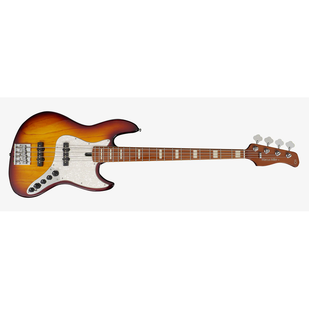 Sire V8 Swamp Ash-4 TS V8 Series 4 stringSwamp Ash Tobacco Sunburst Electric Bass Guitar with Bag