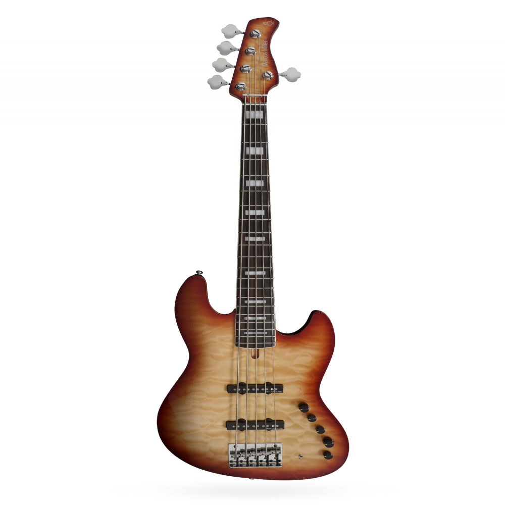 Sire V9 Alder-5 BRS V9 Series 5 String Alder Brown Sunburst Electric Bass Guitar