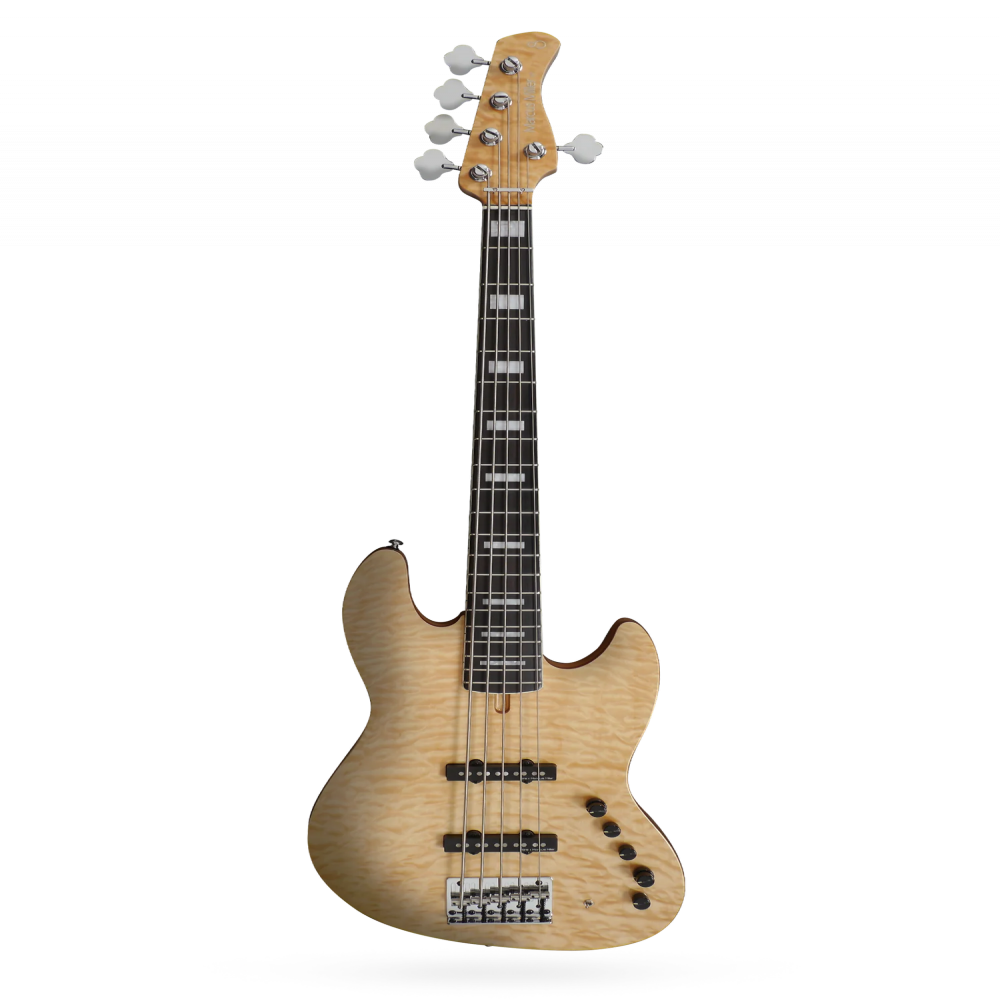 Sire V9 Swamp Ash-5 NT V9 Series 5 String Swamp Ash Natural Electric Bass Guitar