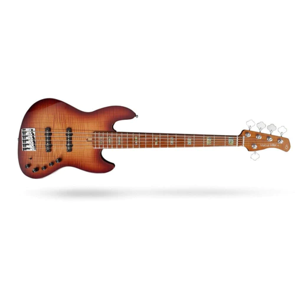 Sire V10 Swamp Ash-4 TS V10 Series 4 String Swamp Ash Tobacco Sunburst Electric Bass Guitar