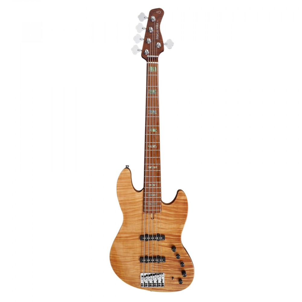 Sire V10 Swamp Ash-5 NT V10 Series 5 String Swamp Ash Natural Electric Bass Guitar